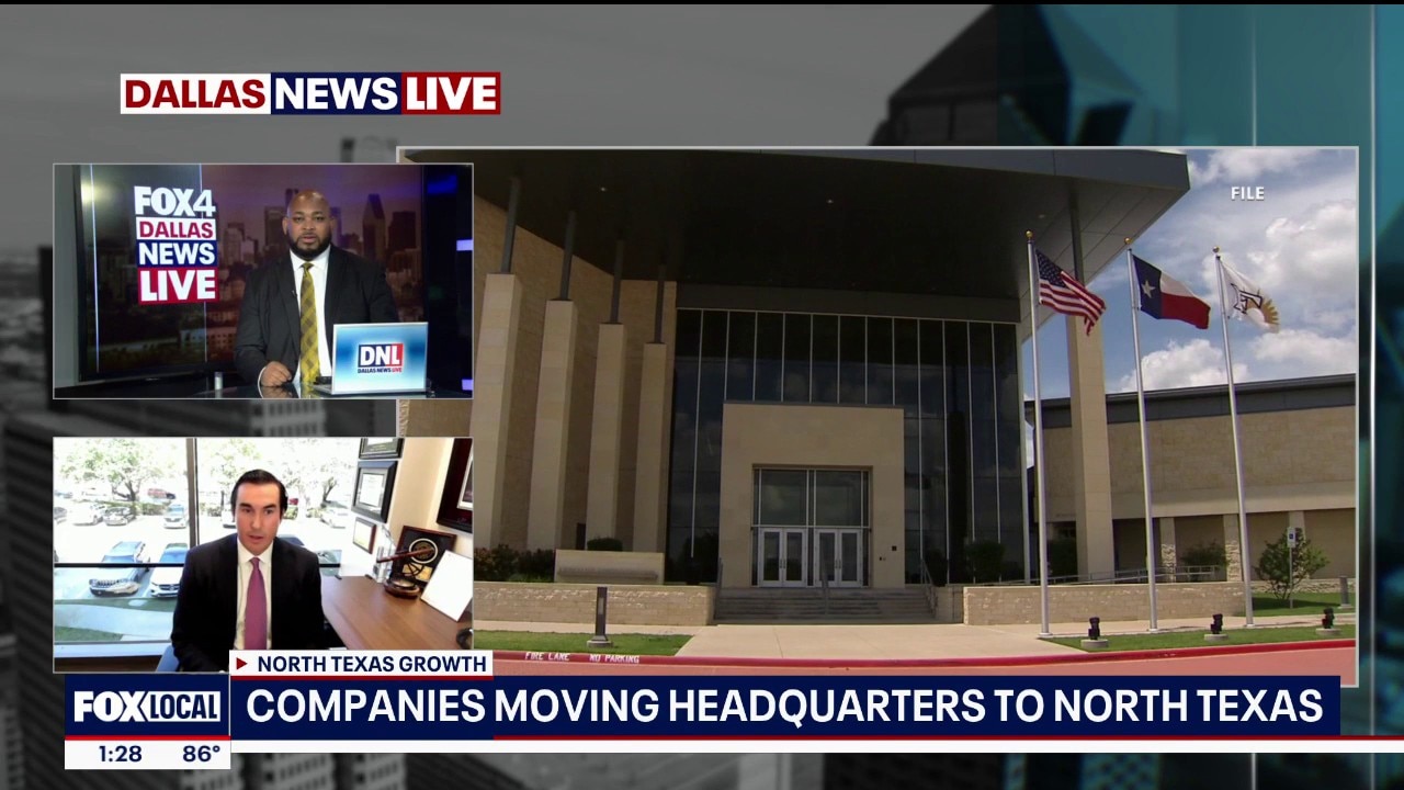 More companies moving headquarters to North Texas