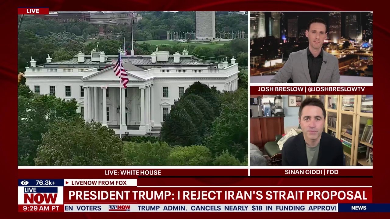 President Trump rejects Iran's Strait proposal