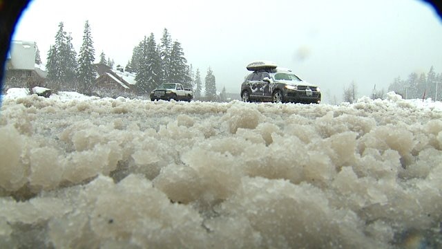 Slush, snow and ice expected on roadways