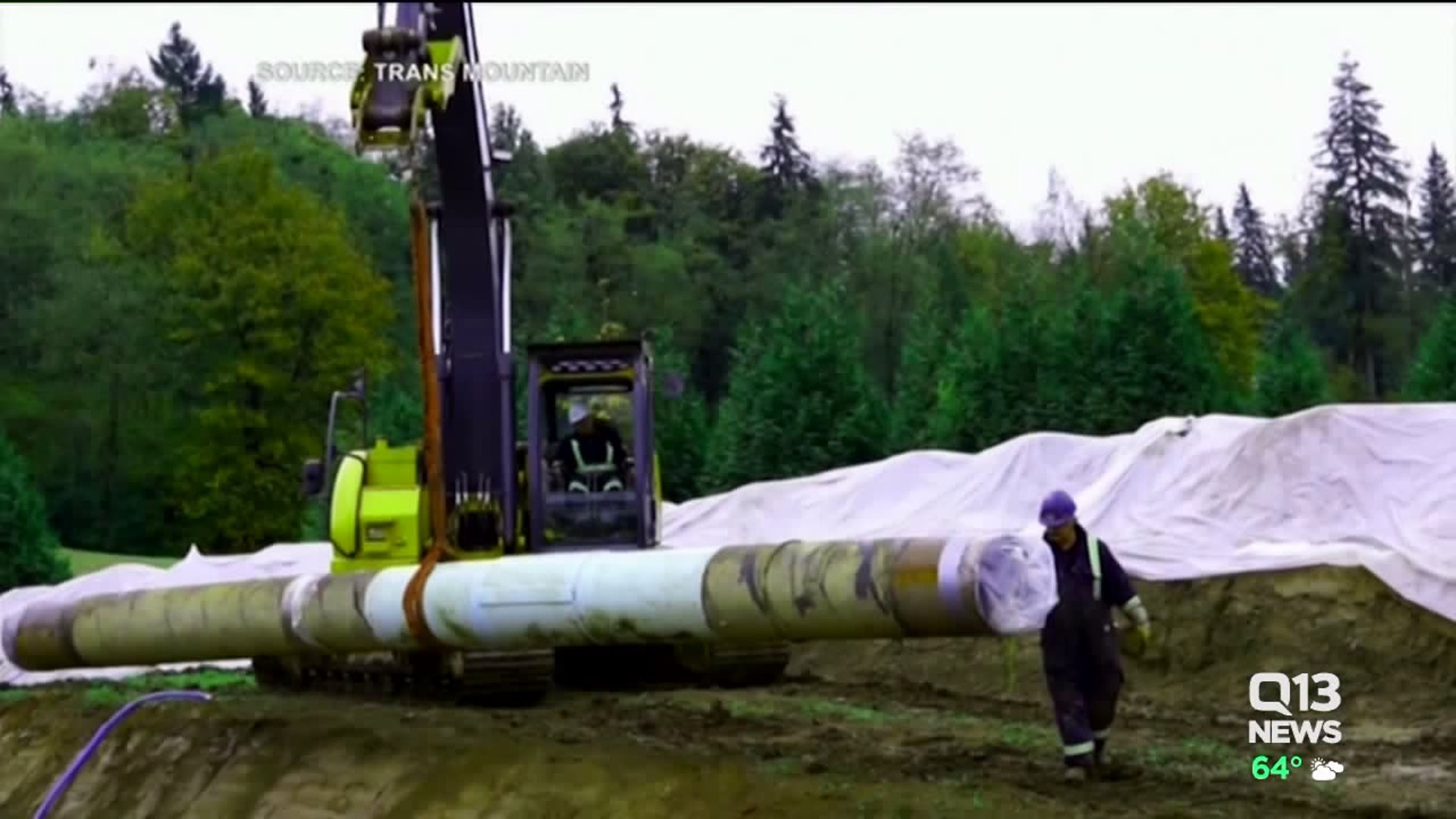 Canada reapproves contentious Pacific coast oil pipeline