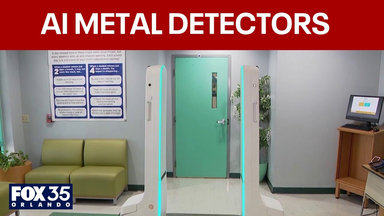 Volusia County debuts AI metal detectors in schools