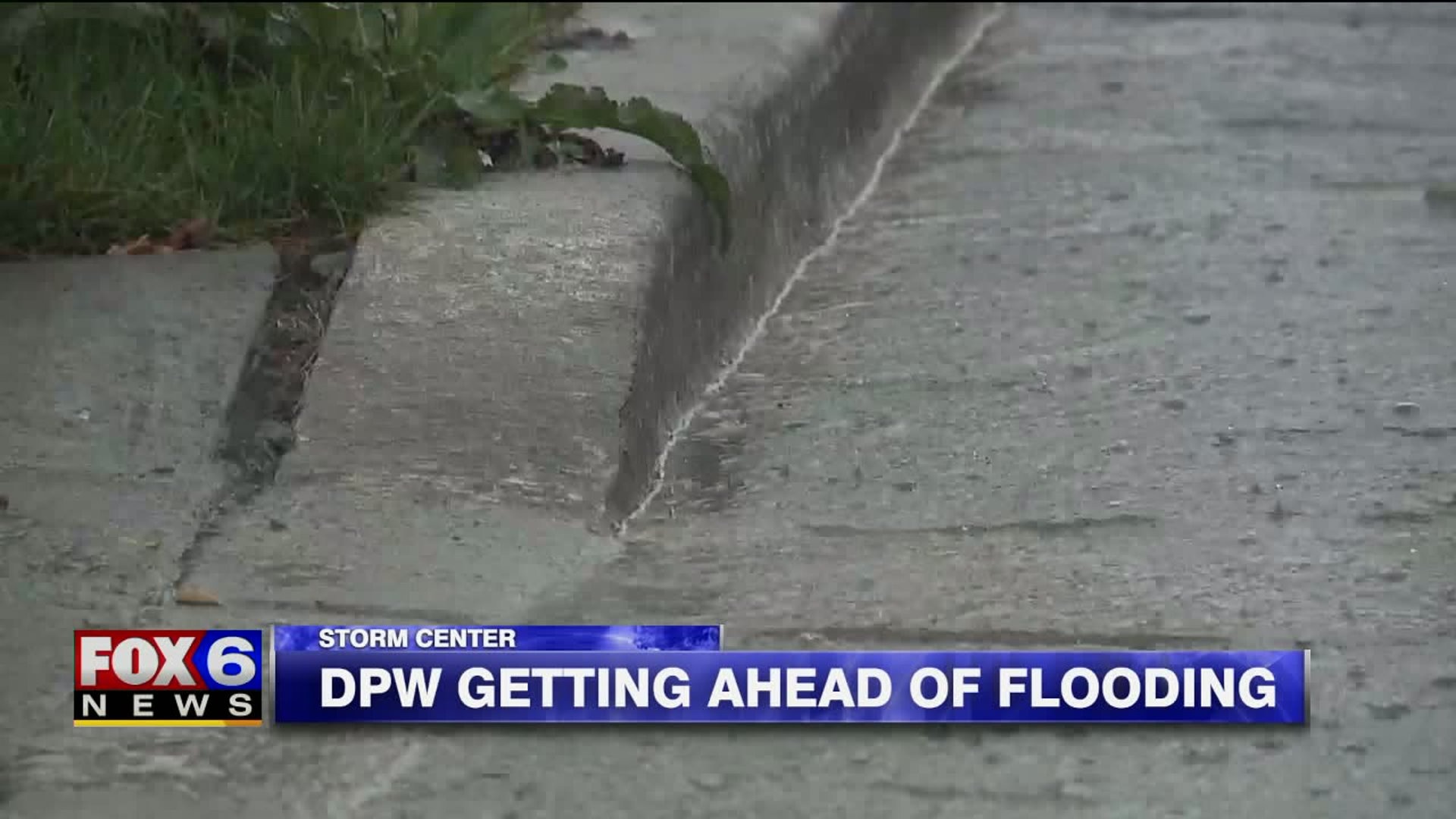 Milwaukee DPW clears sewer grates of leaves, debris ahead of heavy rain