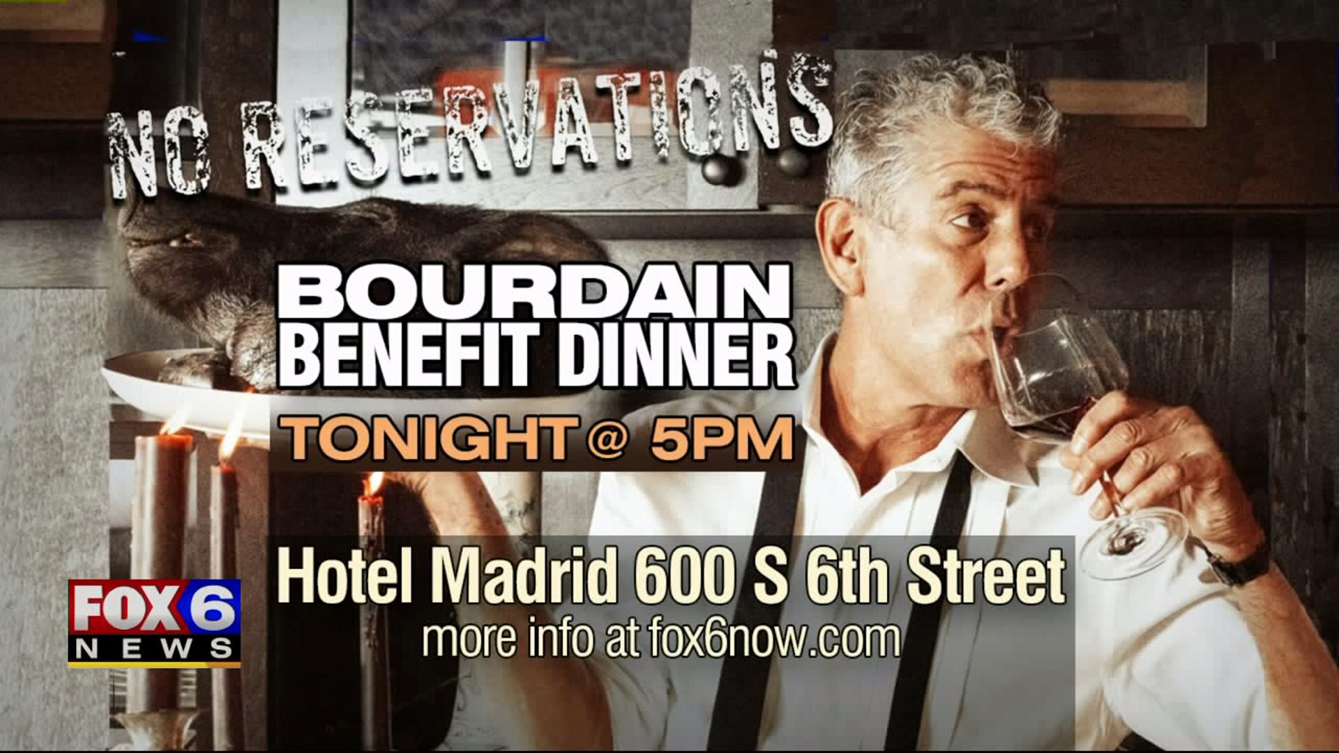 Bourdain Benefit Dinner