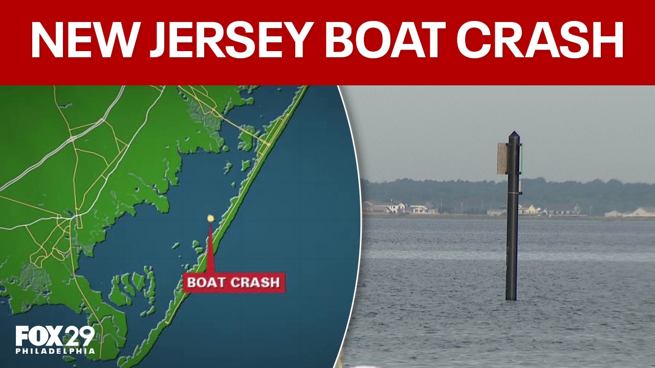 2 ejected from boat after striking channel marker in Barnegat Bay