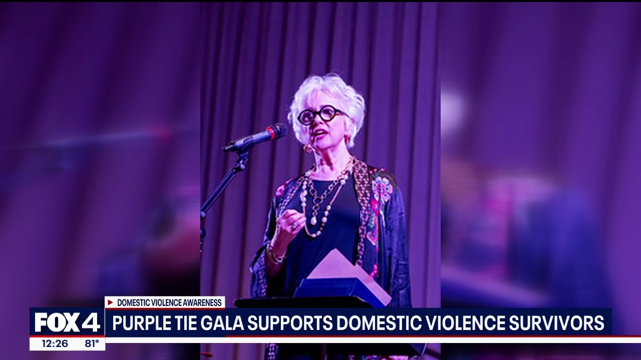 Hope's Door Hosts Purple Tie Gala in Honor of Domestic Violence Awareness Month