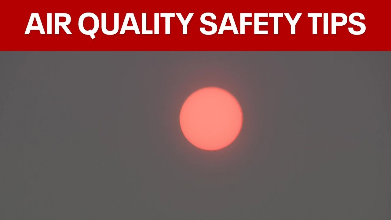 Air quality safety tips: How to protect yourself during Code Purple, Red, Orange