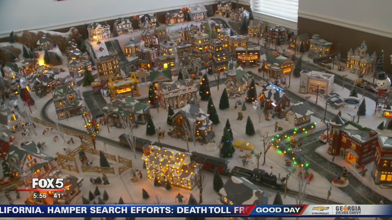 Gigantic Christmas decorations