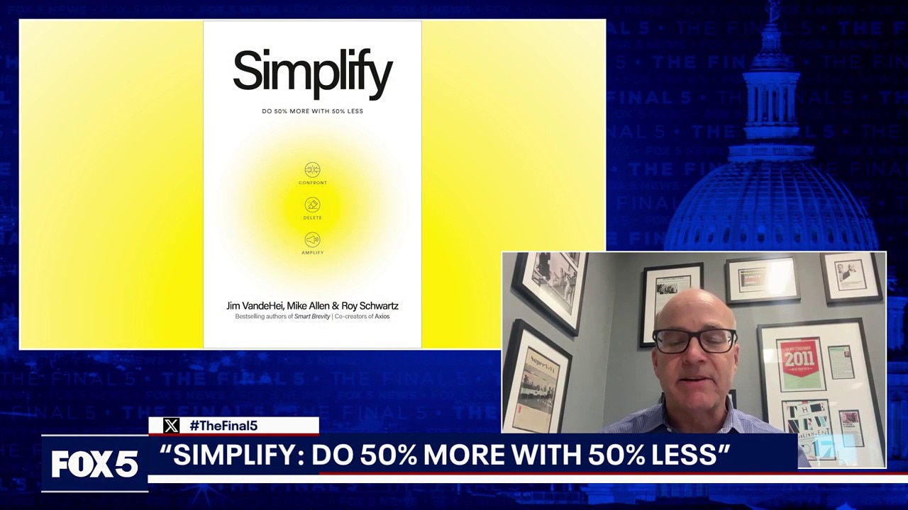 Axios co-founder Mike Allen on how to "Simplify" our lives