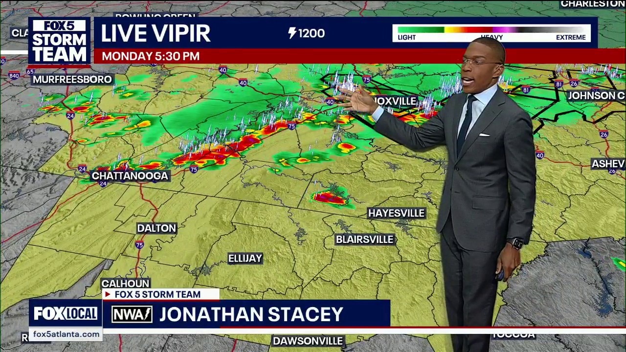 Monday night forecast