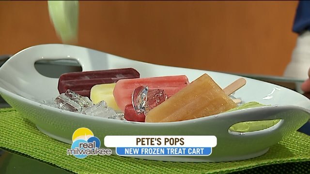 There`s a new food cart around town called Pete`s Pops