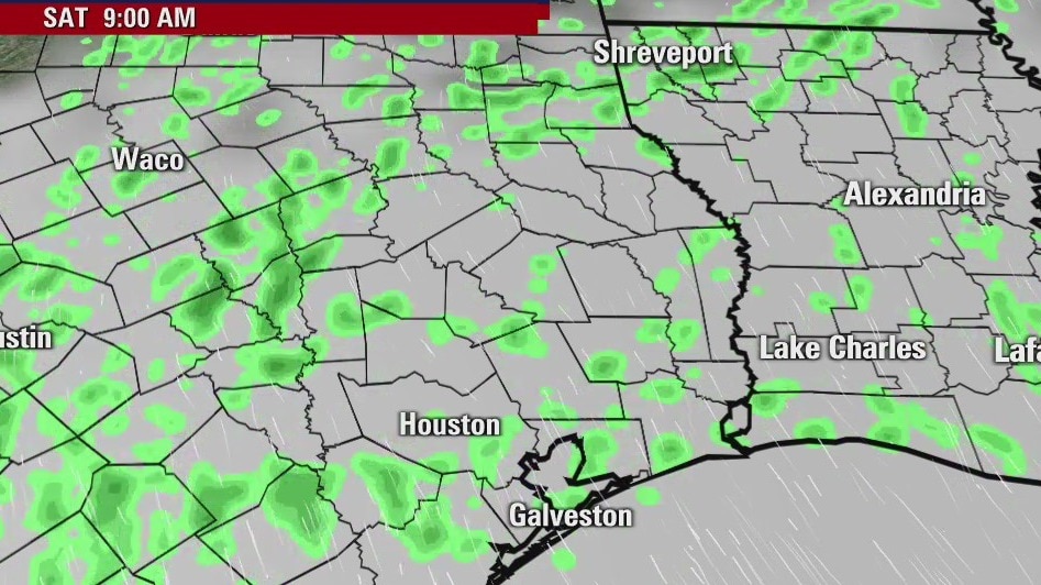 Friday evening weather forecast