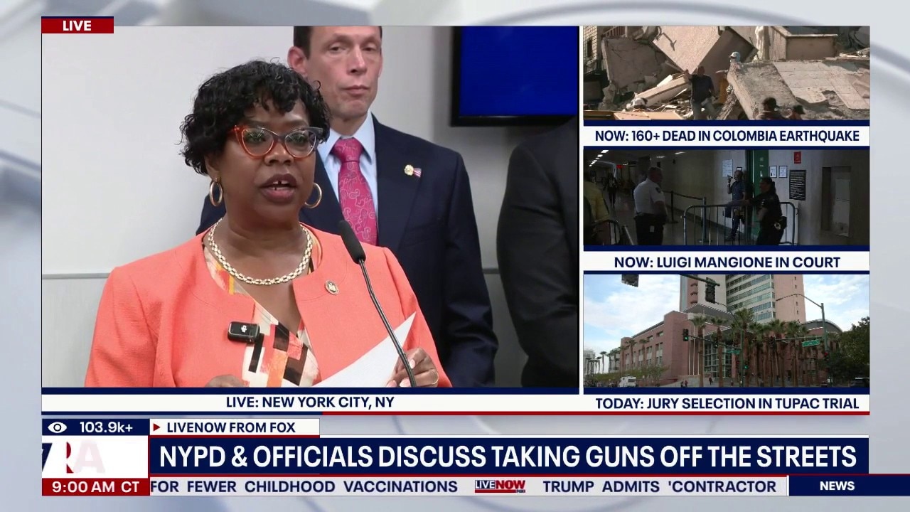 NY officials announce 3,000+ guns seized so far in 2026