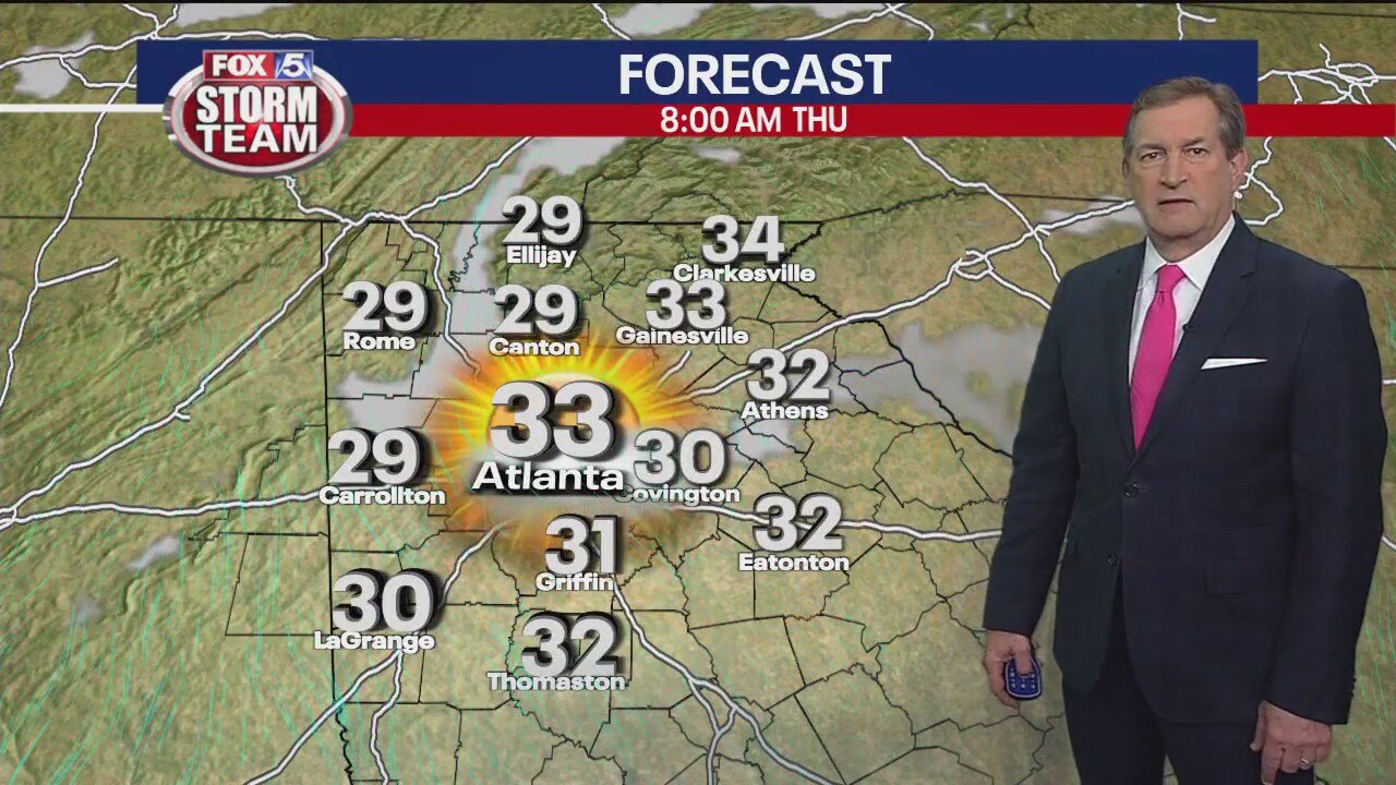 Tuesday evening forecast