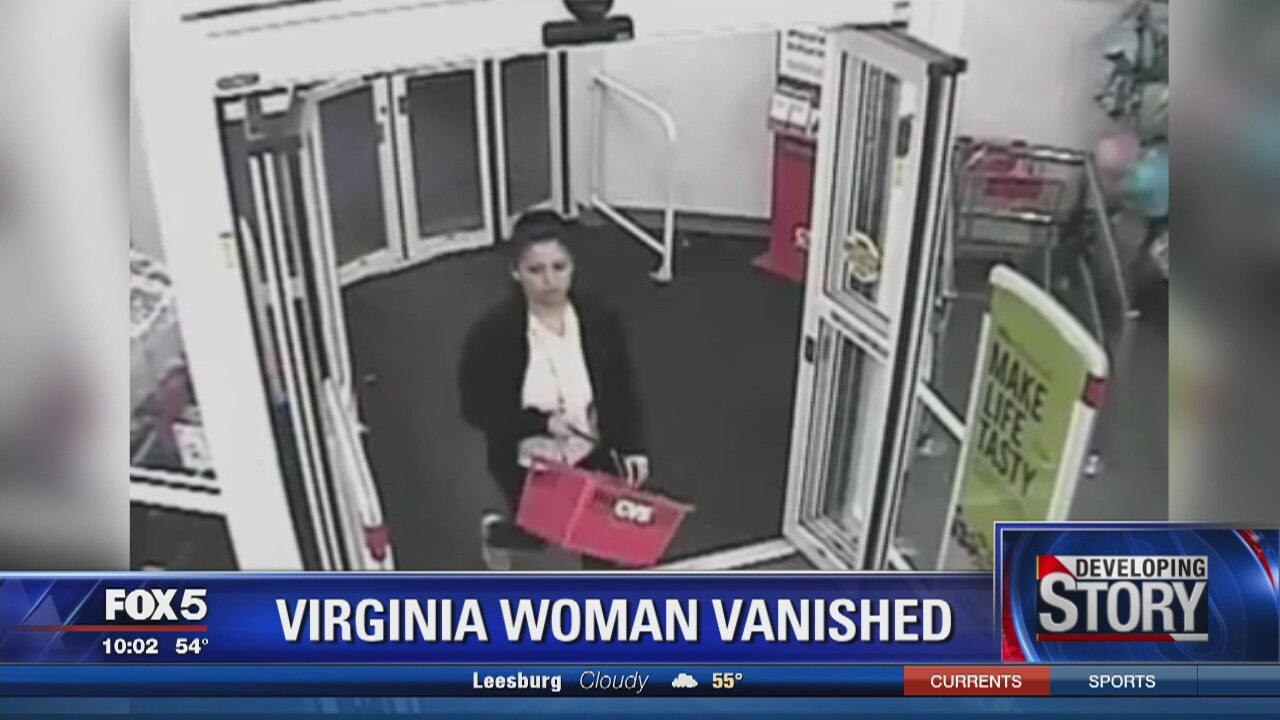 Surveillance video released of missing Va. woman before disappearance