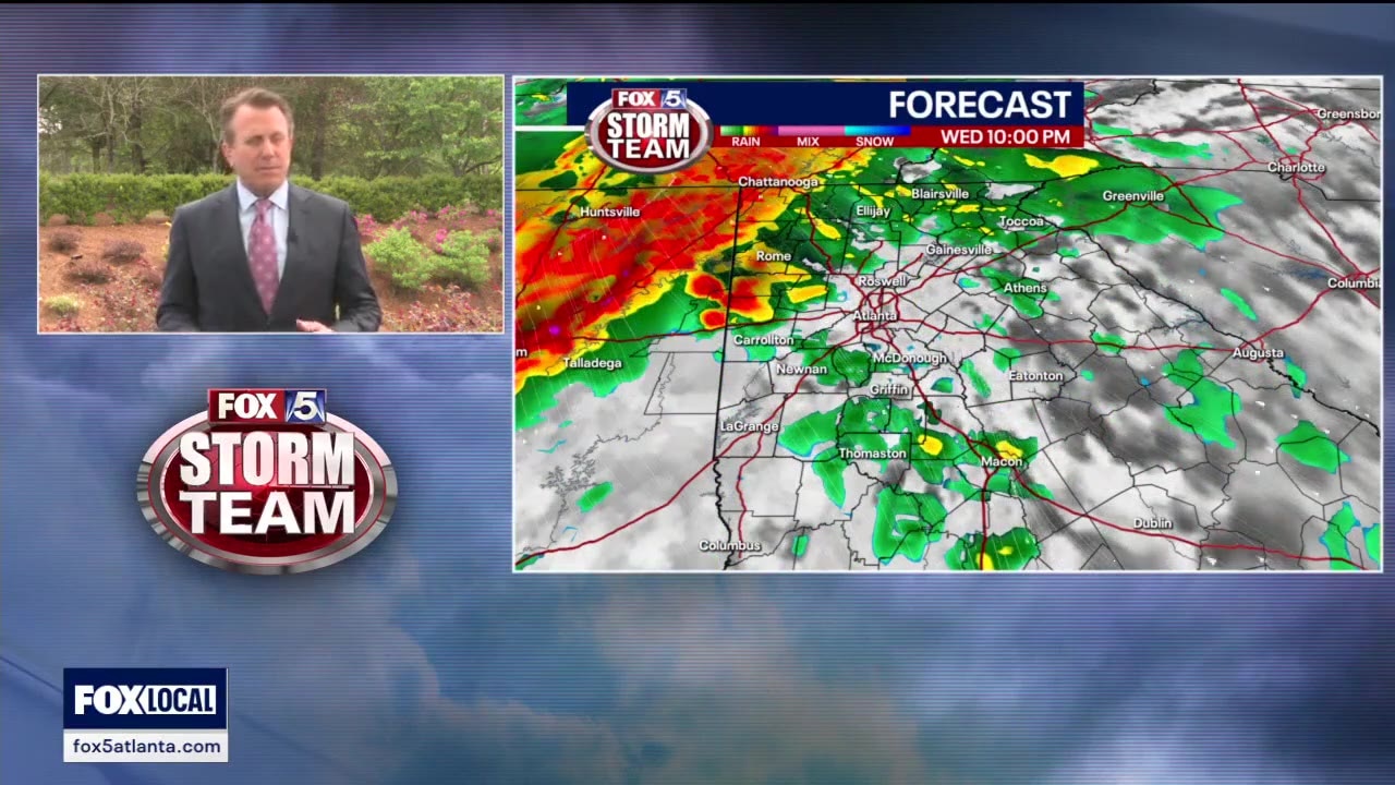 Wednesday midday weather forecast
