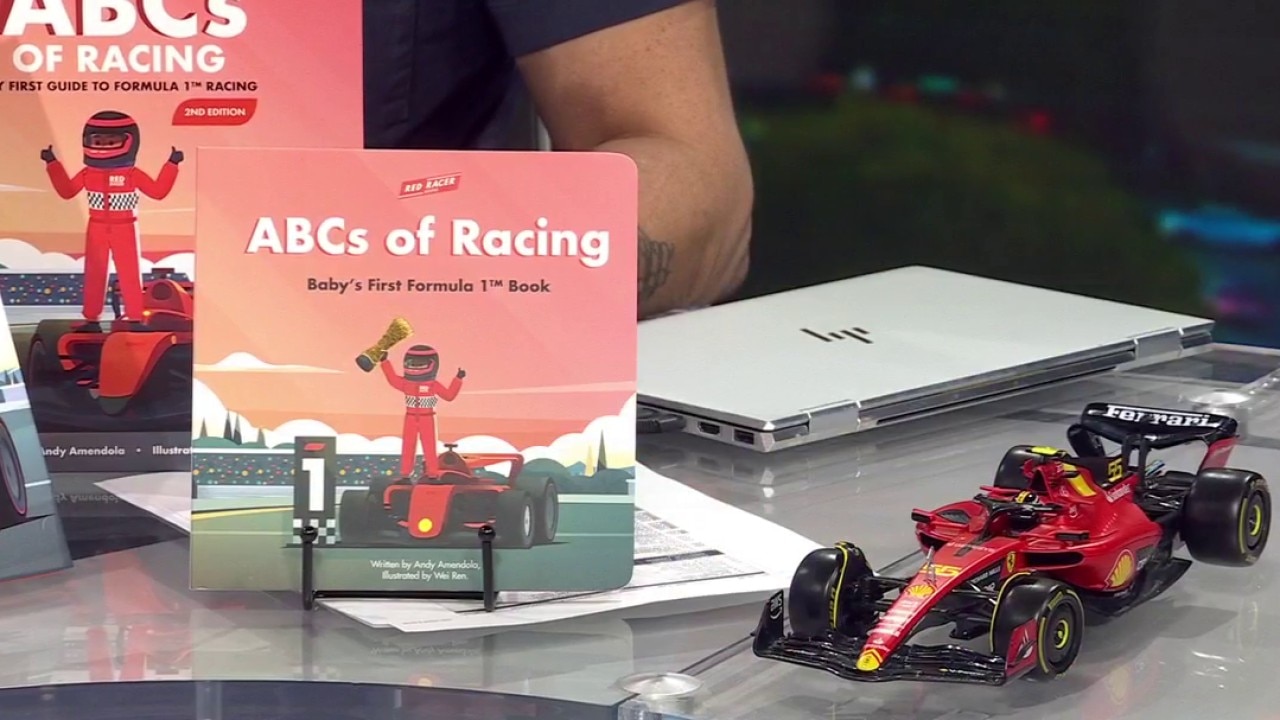 F1 racing book for kids by Andy Amendola