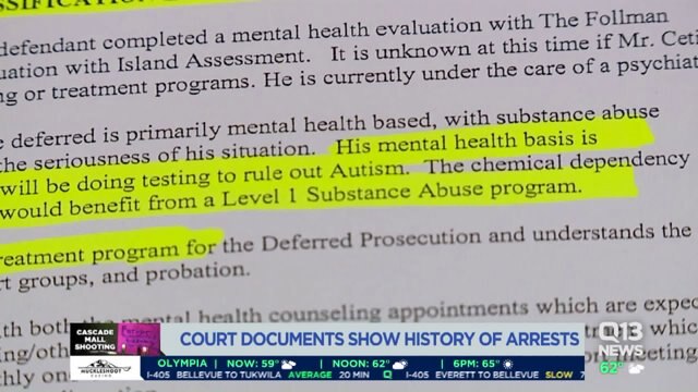 Court records: Accused mall shooter had history of violence, mental illness