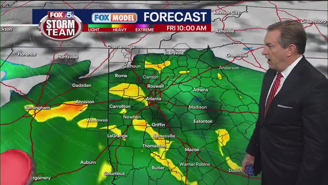 Wednesday evening forecast