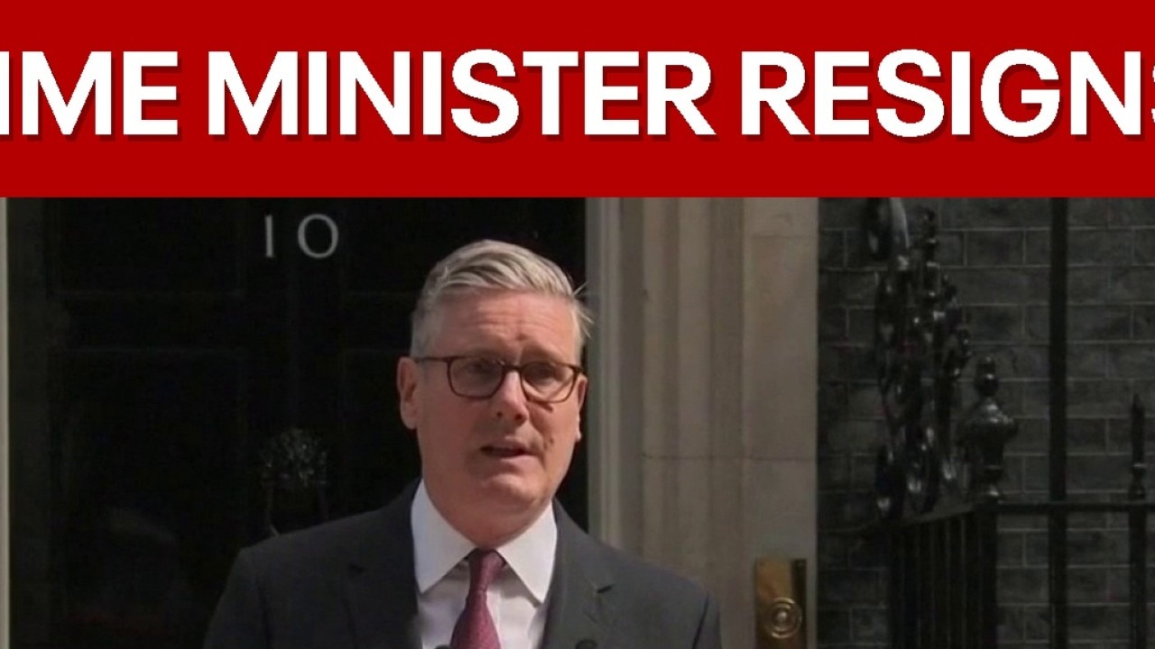 UK Prime Minister Keir Starmer announces resignation