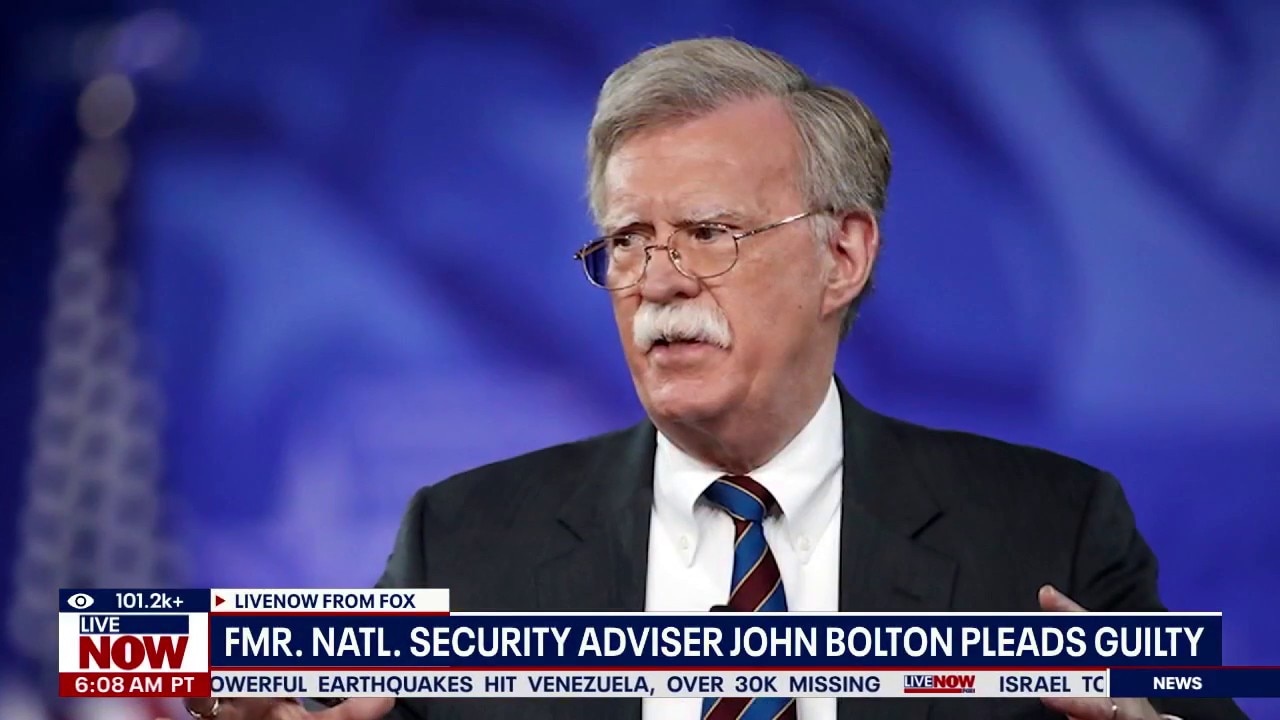 John Bolton pleads guilty in classified docs case 
