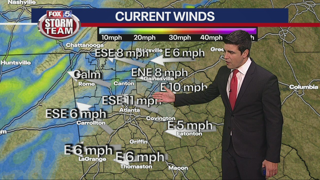 Sunday morning forecast