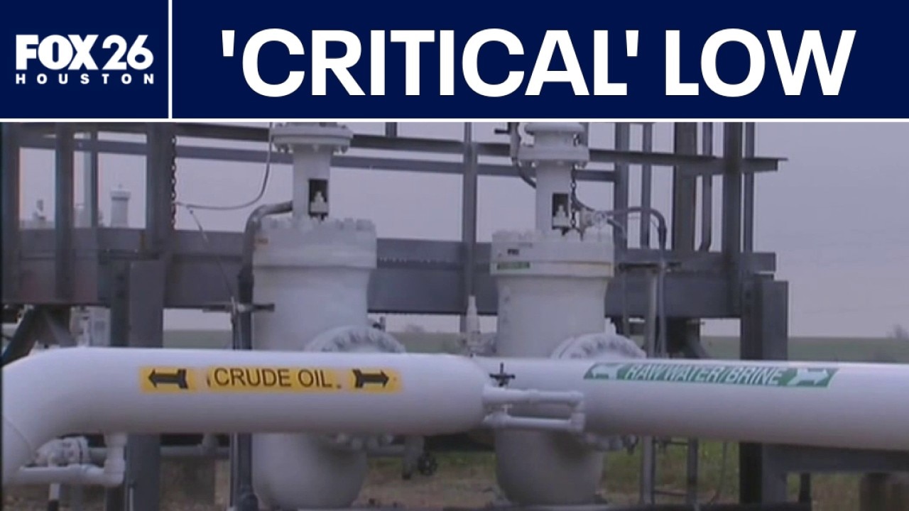 Global oil supply reaching 'critical' low