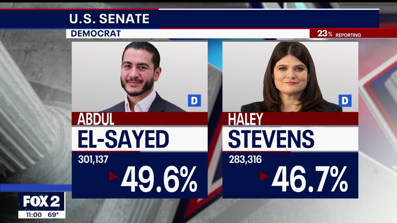 Michigan primary: El-Sayed, Stevens race still too close to call