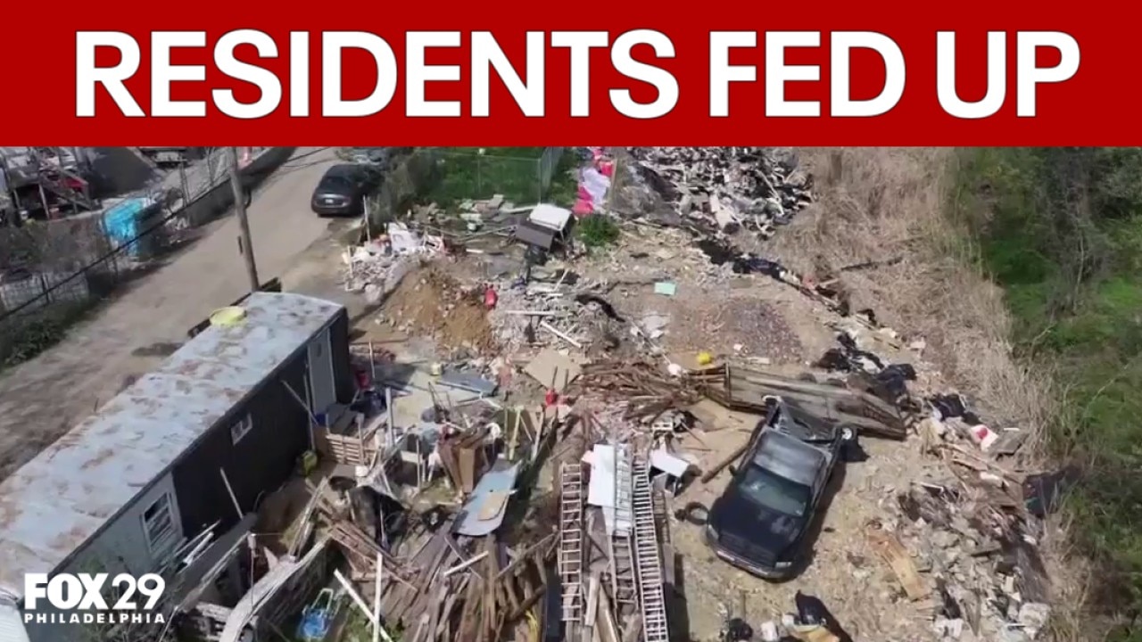 Philly trash site draws city cleanup response