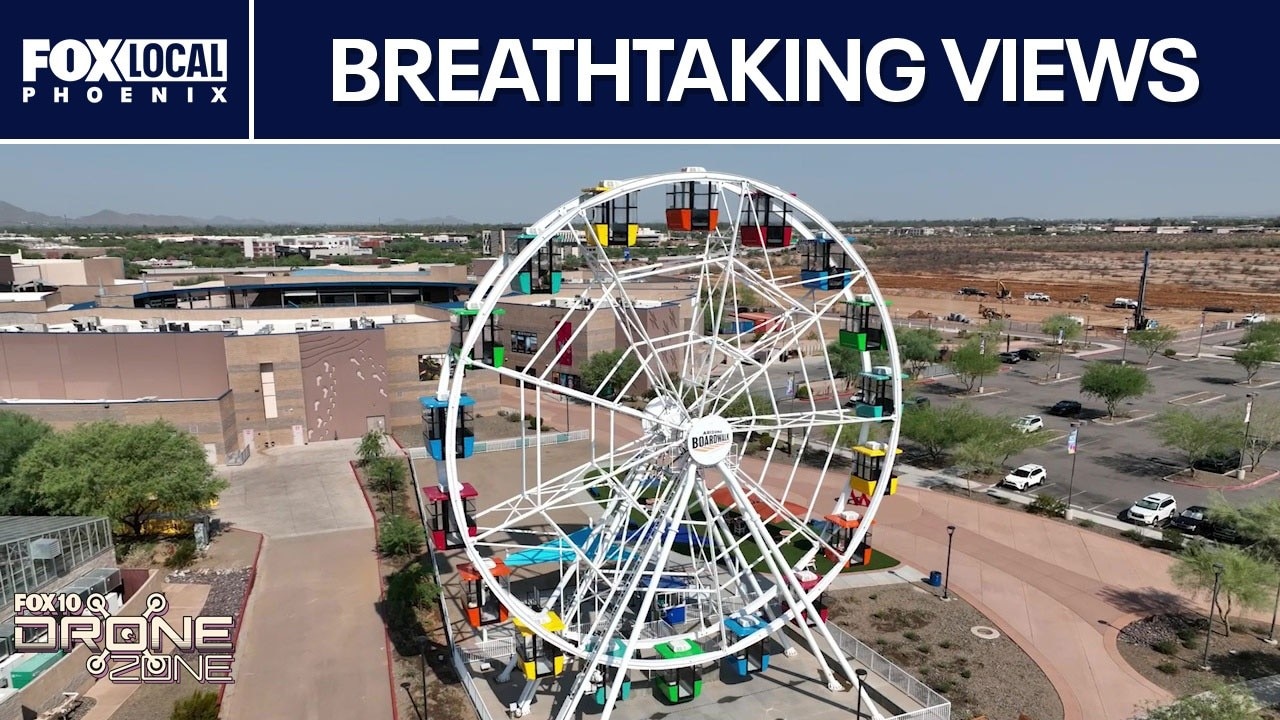 Big Wheel at the Arizona Boardwalk | Drone Zone