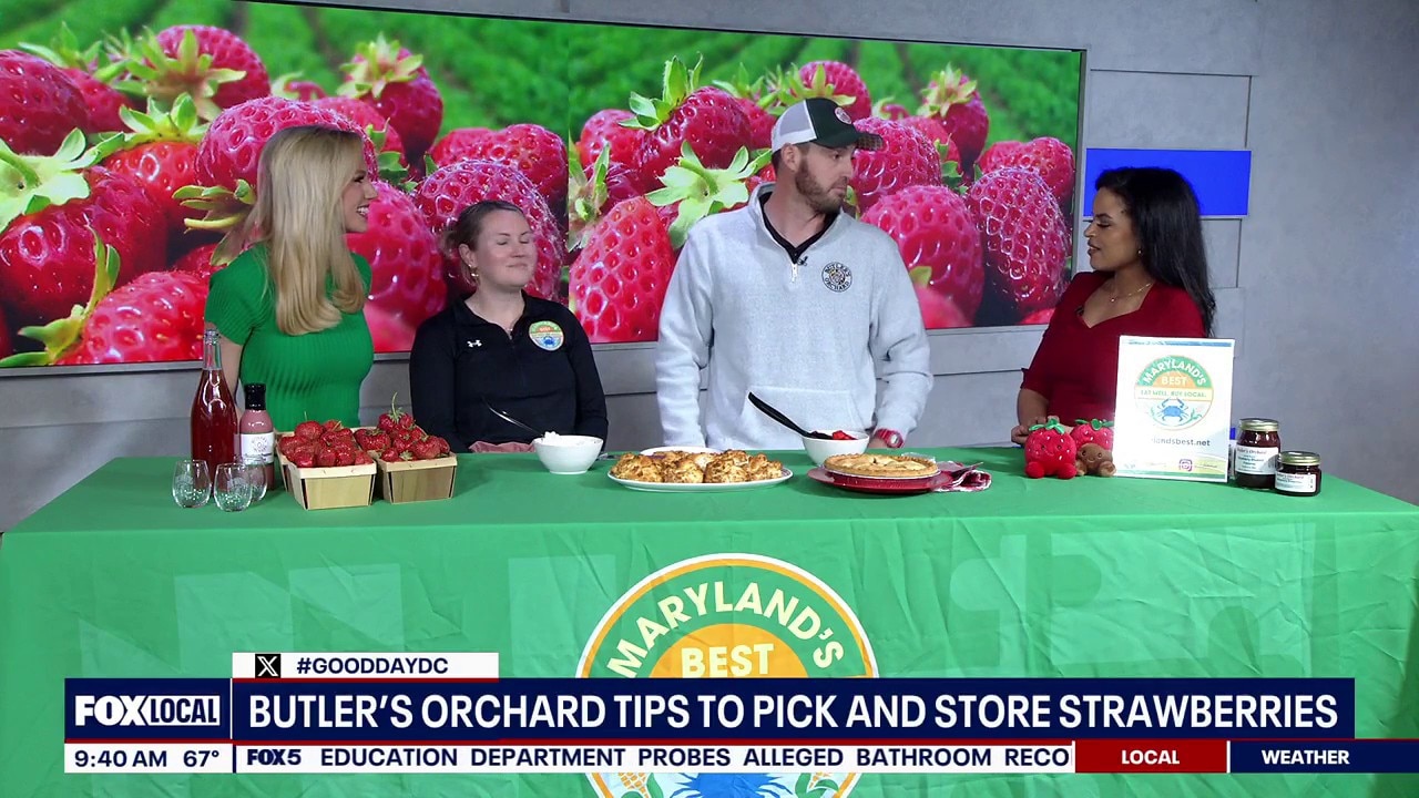 Local strawberries