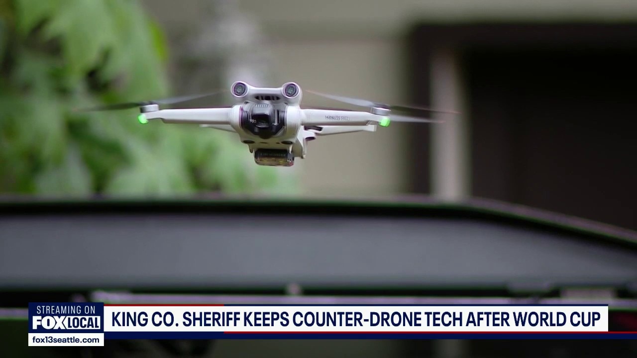 King County Sheriff keeps counter-drone tech after World Cup