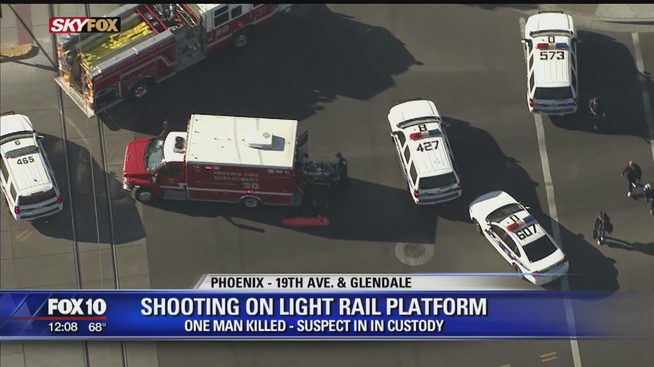 Police investigate shooting near Phoenix light rail station