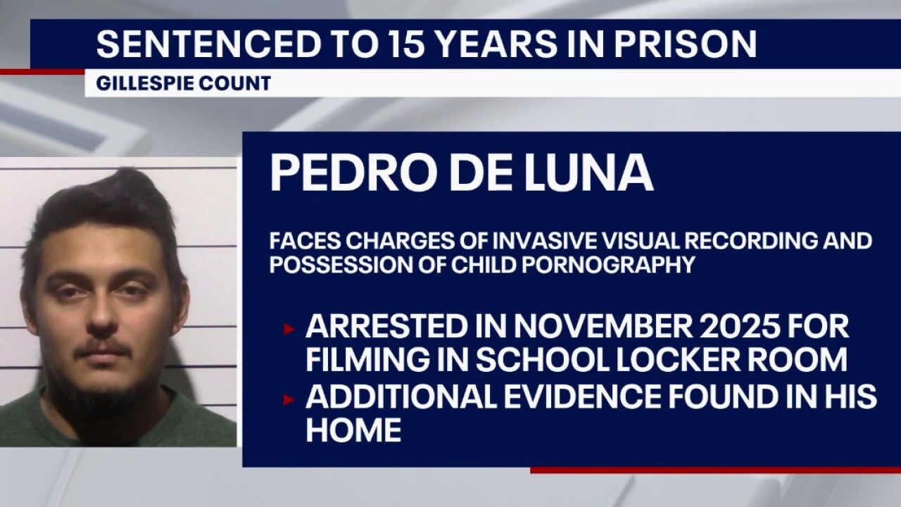 Former Harper ISD teacher gets 15 years in prison