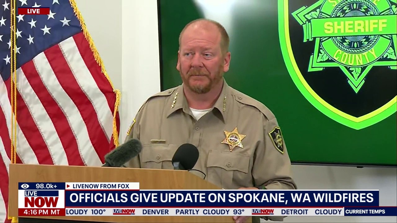 Spokane County Sheriff's Office update on wildfires