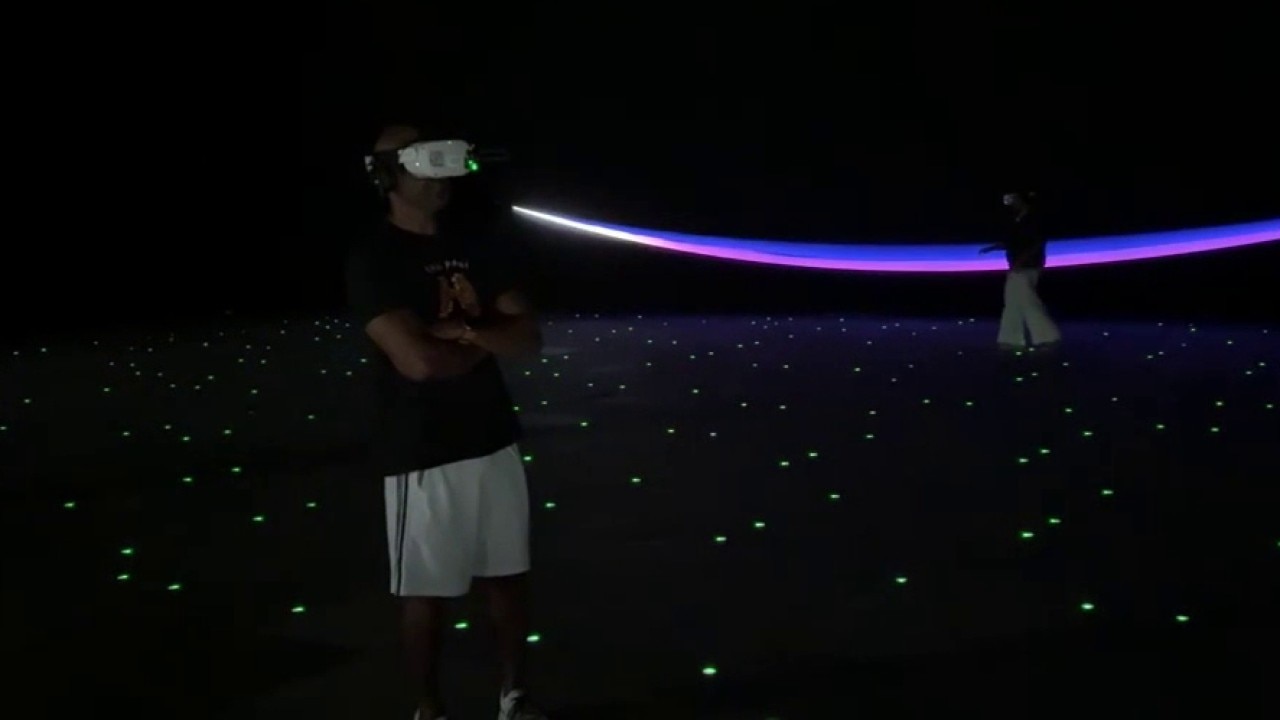 Immersive exhibit harnesses VR tech to send you to space