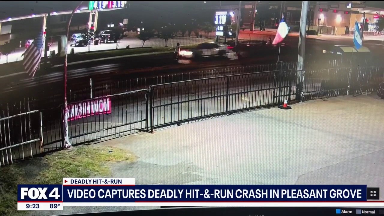 Video shows suspect in deadly hit-and-run crash