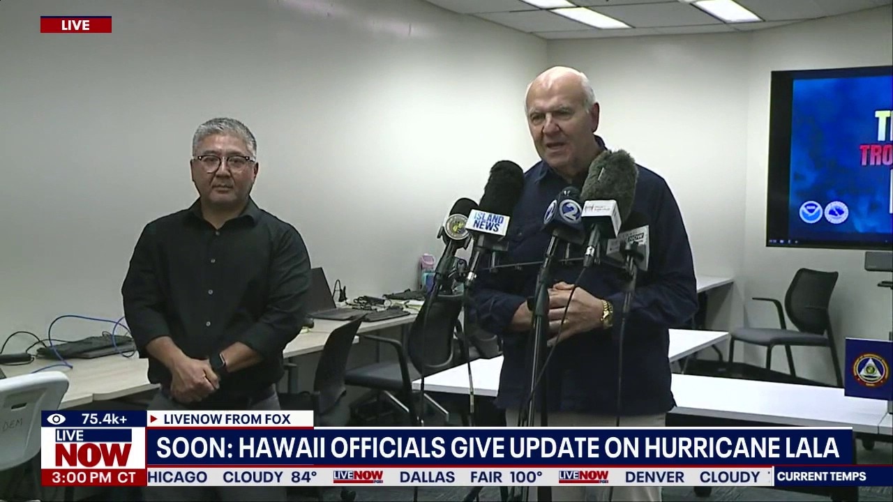Hawaii officials give update on Lala response, recovery