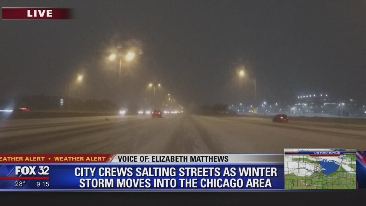 Chicago braces for severe winter storm (Elizabeth hit)