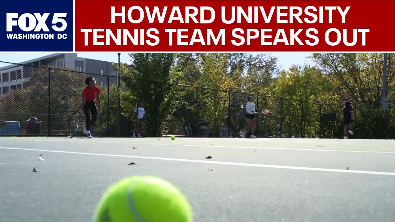 Howard University tennis team speaks out after UMD team sends racist image