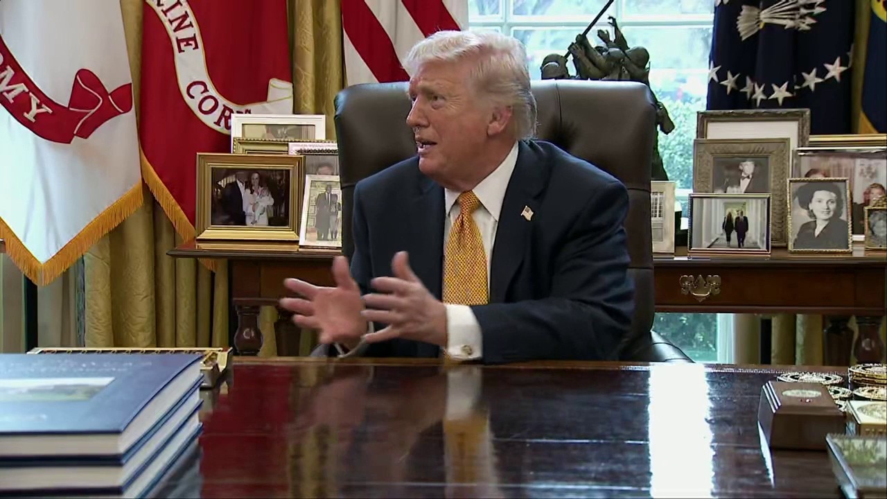 President Trump blasts Ilhan Omar: 'She married her brother supposedly'