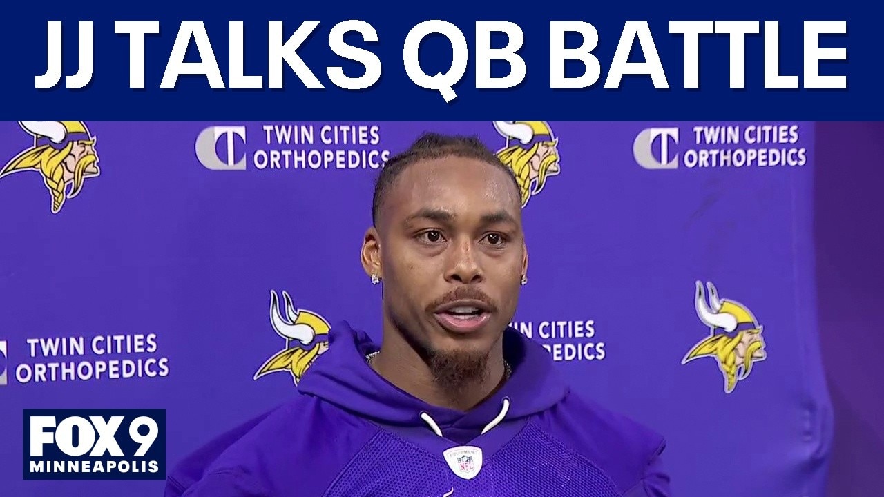Justin Jefferson talks QB battle in training camp