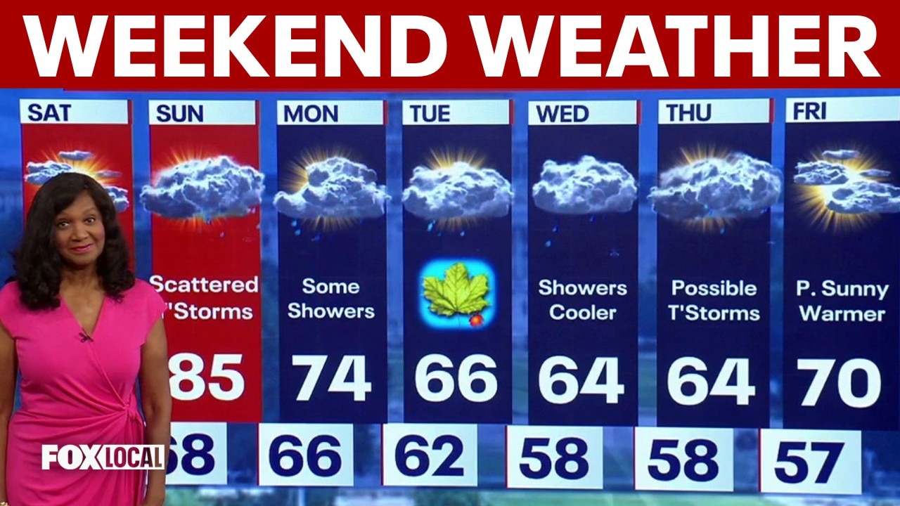 DC Weather Authority: Cloudy, cooler temperatures today before rain returns Sunday