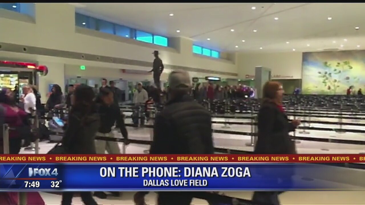 Fire alarms prompt Love Field evacuation