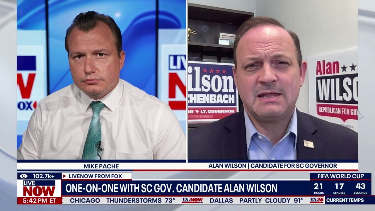 One-on-one with SC Governor hopeful Alan Wilson