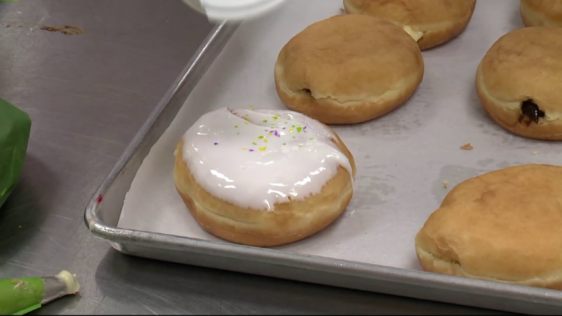 Behind the scenes look at how paczki at Sweet Perfections Bake Shoppe