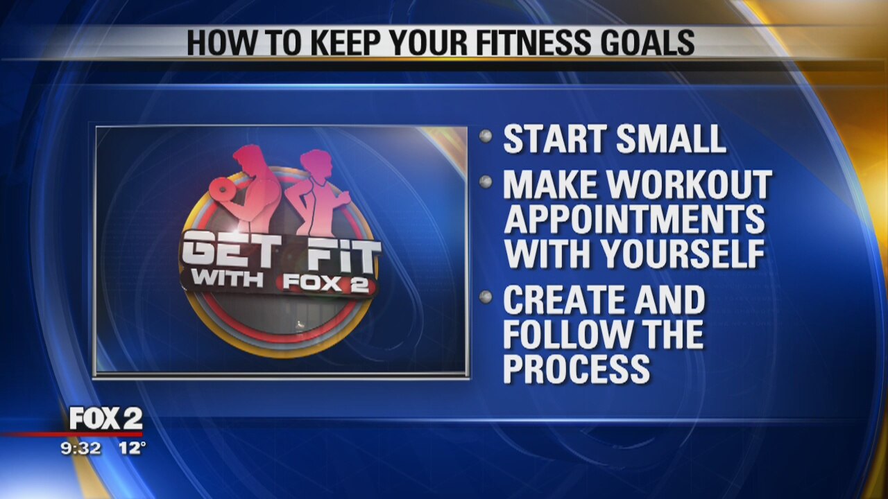 Tips for sticking to your New Year's fitness resolution
