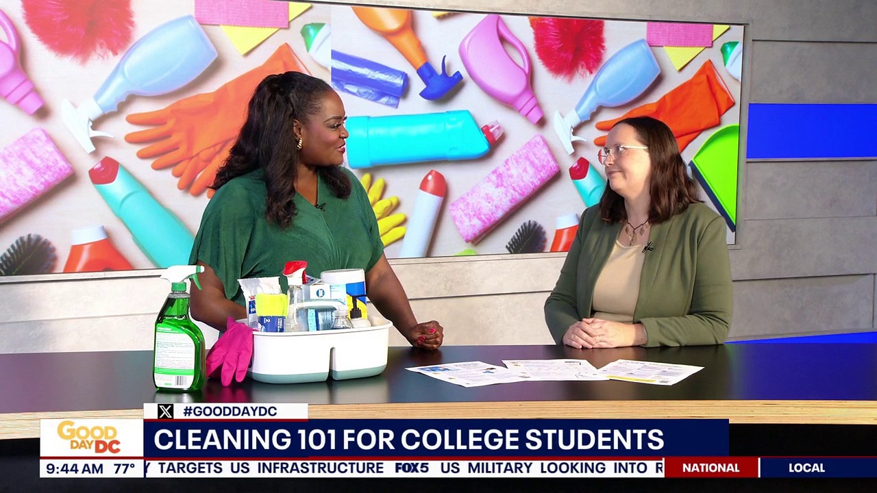 Basic Cleaning Skills for College Students