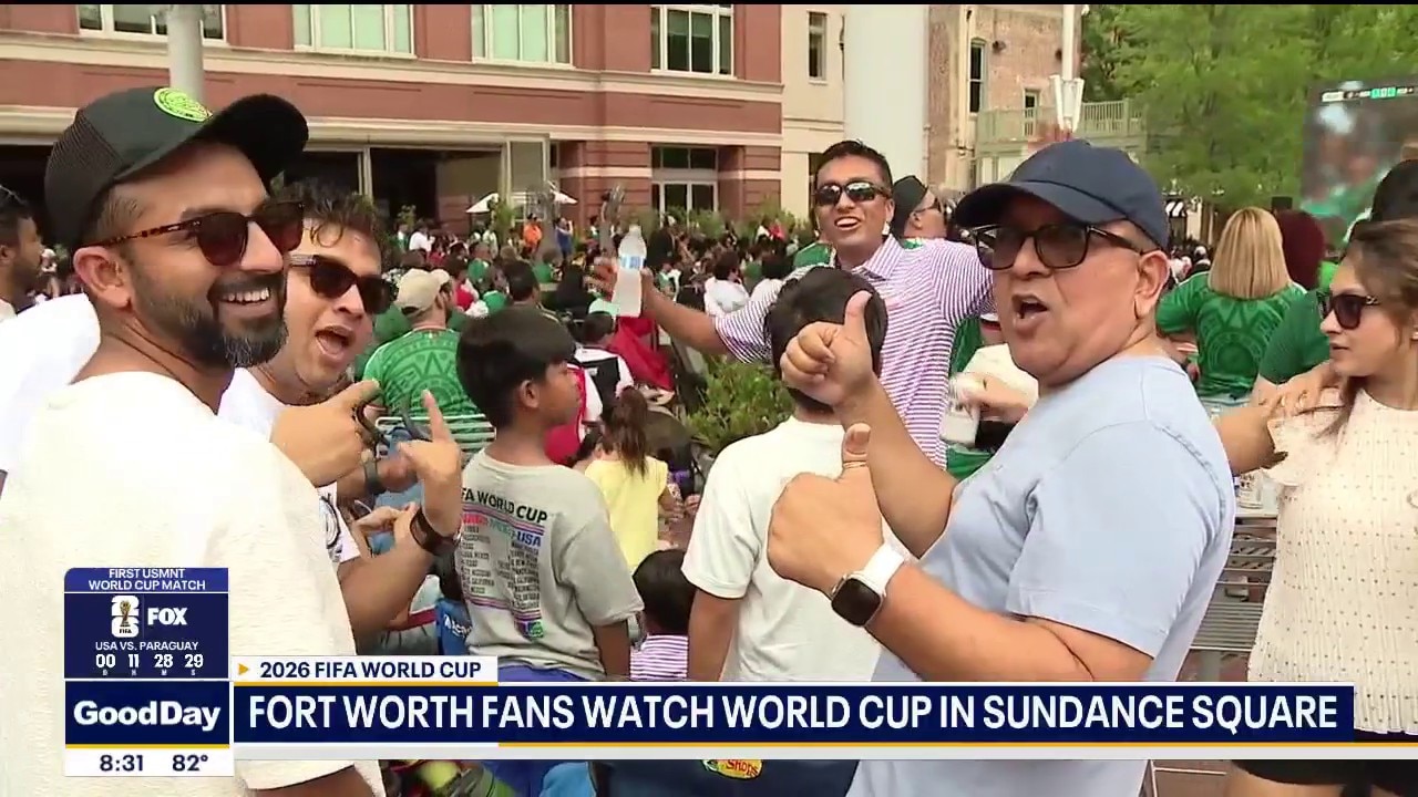 Fort Worth fans watch World Cup in Sundance Square
