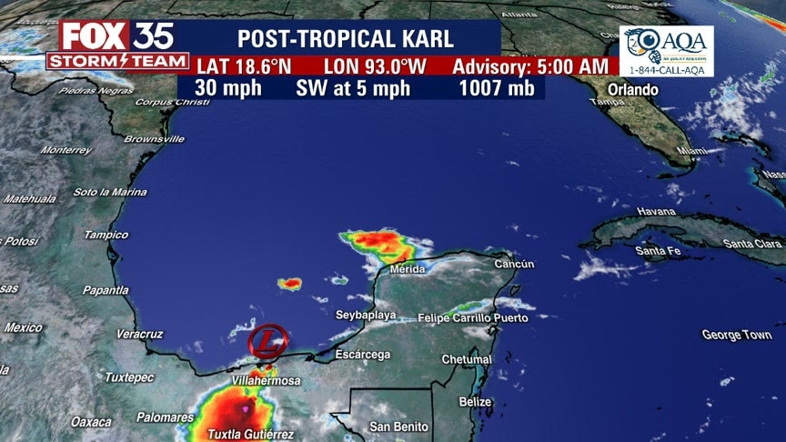 Tropics quiet down -- for now