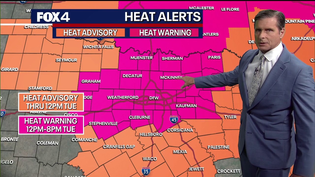 Dallas weather: August 17 evening forecast